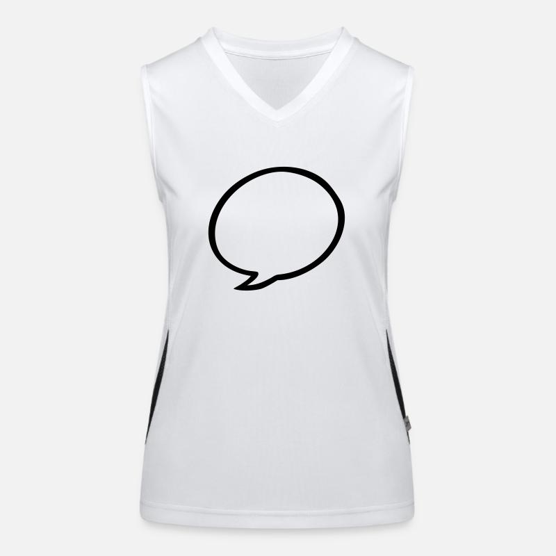 bulle BD Débardeur respirant contrasté Femme