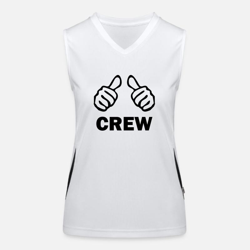 crew Funktionelles Kontrast-Tank Top für Frauen