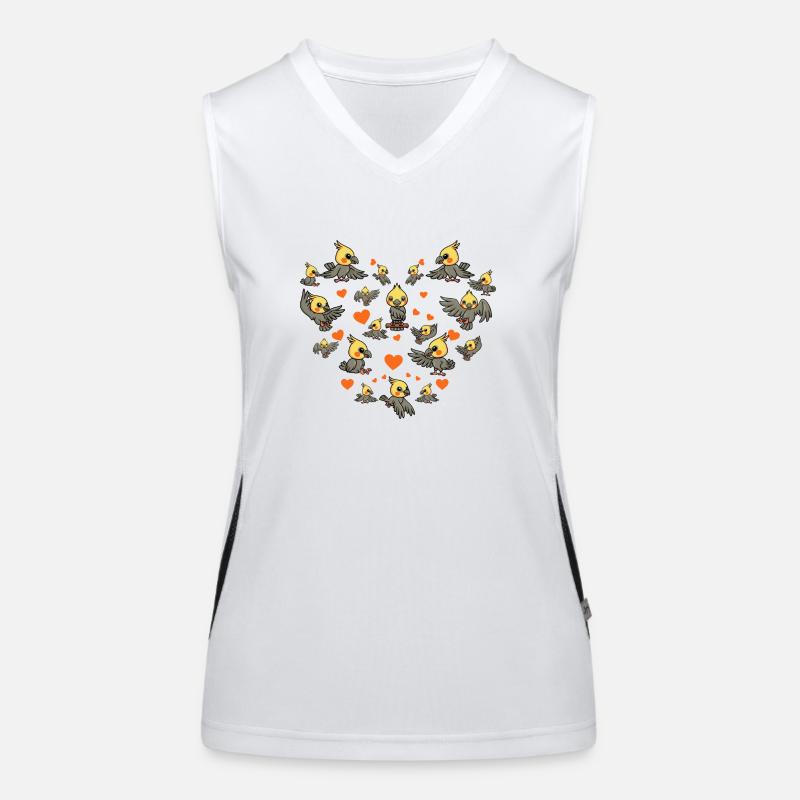 Calopsitte Débardeur respirant contrasté Femme