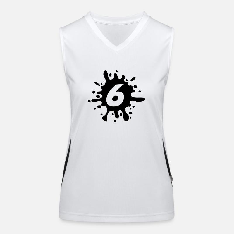 6 Women's Functional Contrast Tank Top