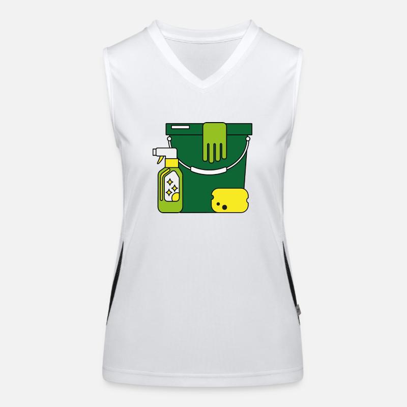 putzen Funktionelles Kontrast-Tank Top für Frauen