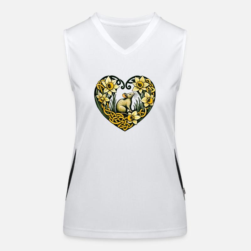 Rodent Love Women's Functional Contrast Tank Top