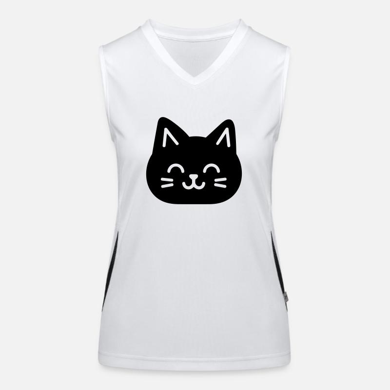 cat Women's Functional Contrast Tank Top
