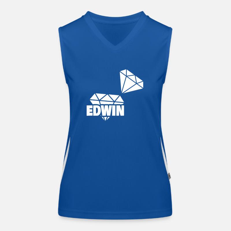 Edwin Funktionelles Kontrast-Tank Top für Frauen