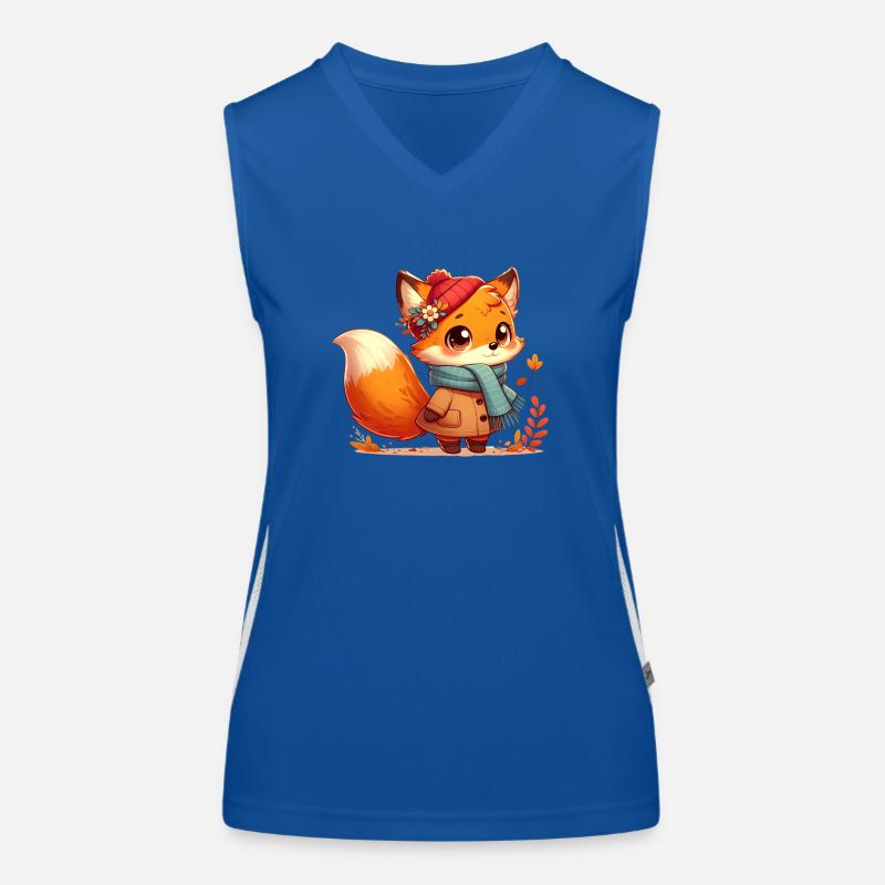 fox autumn 4 Débardeur respirant contrasté Femme