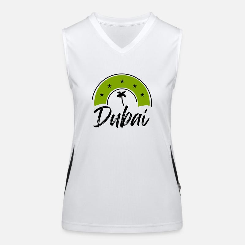 Dubai Funktionelles Kontrast-Tank Top für Frauen