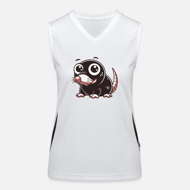 Größe Funktionelles Kontrast-Tank Top für Frauen