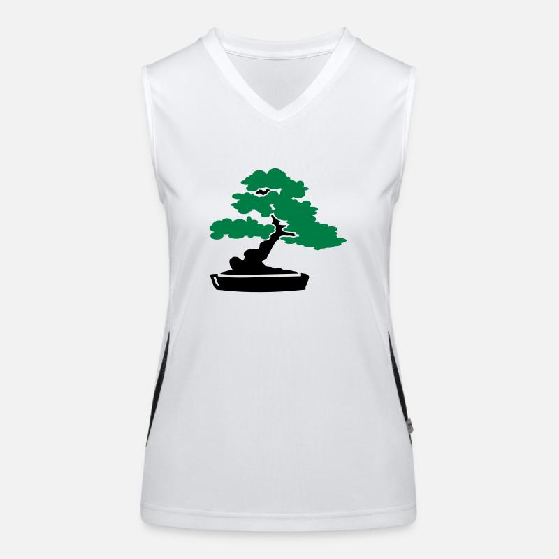 Bonsai Tree Women's Functional Contrast Tank Top