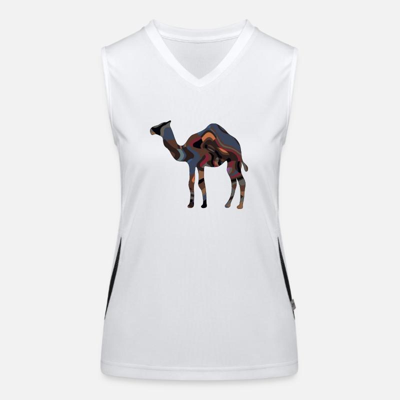 Camel Women's Functional Contrast Tank Top