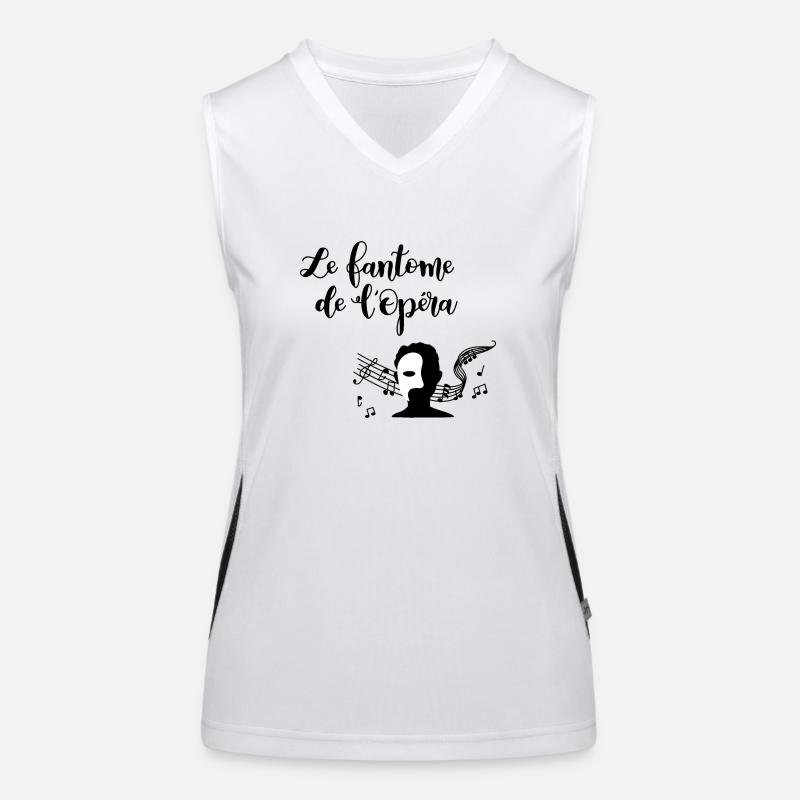 Das Phantom der Oper Funktionelles Kontrast-Tank Top für Frauen