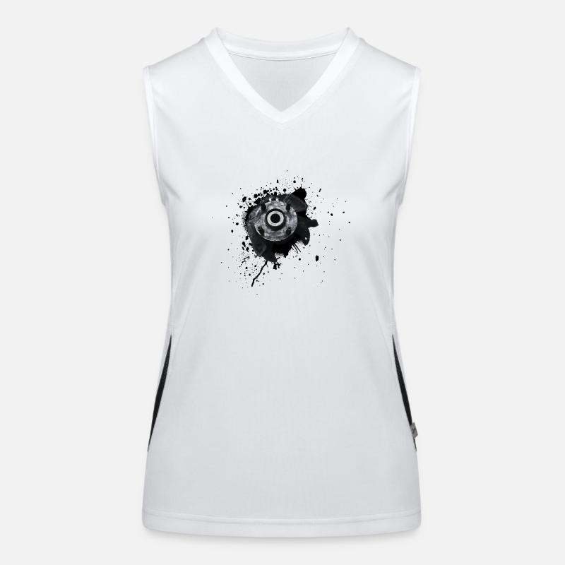Steering knuckle right Women's Functional Contrast Tank Top