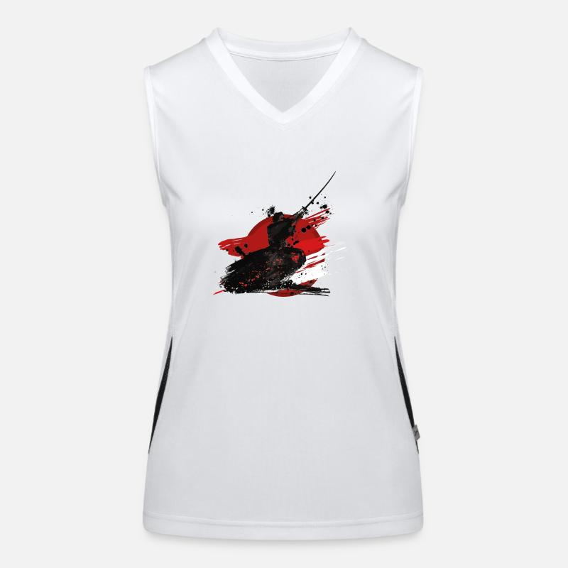 SSW142 Samurai Funktionelles Kontrast-Tank Top für Frauen