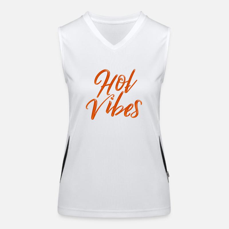 VIBRATIONS CHAUDES Débardeur respirant contrasté Femme