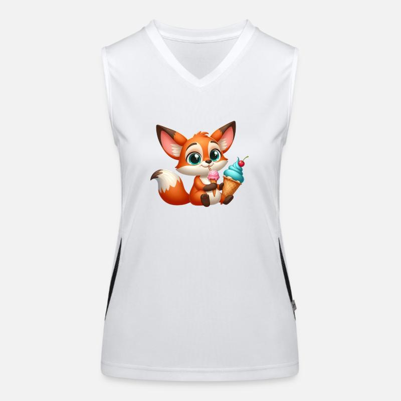 fox 5 Débardeur respirant contrasté Femme