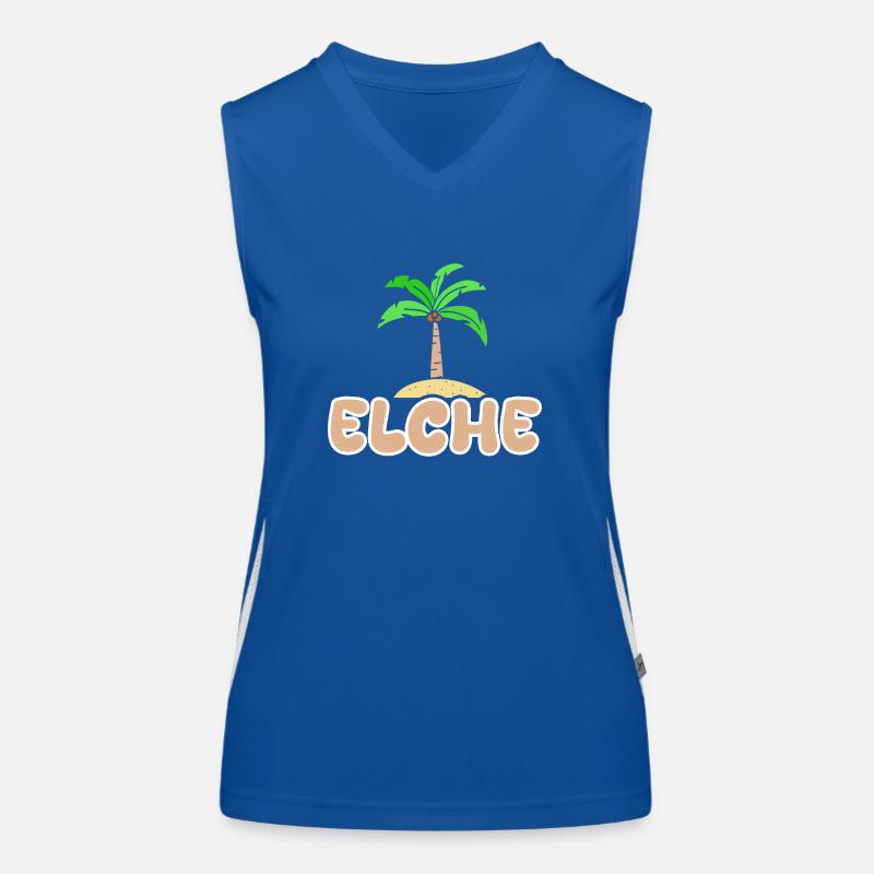 Elche Elche Funktionelles Kontrast-Tank Top für Frauen