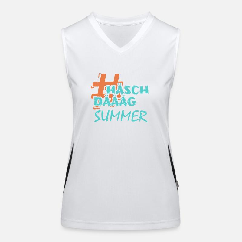 Summer Funktionelles Kontrast-Tank Top für Frauen