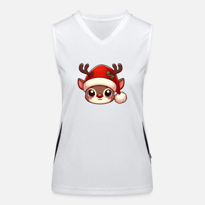 rudolph 6 Débardeur respirant contrasté Femme