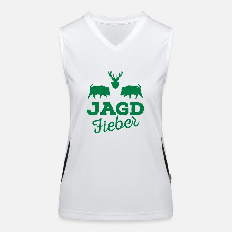jagdfieber2 Funktionelles Kontrast-Tank Top für Frauen