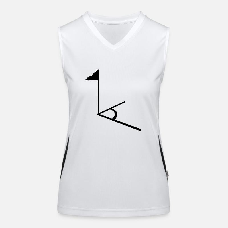 Fußball Funktionelles Kontrast-Tank Top für Frauen