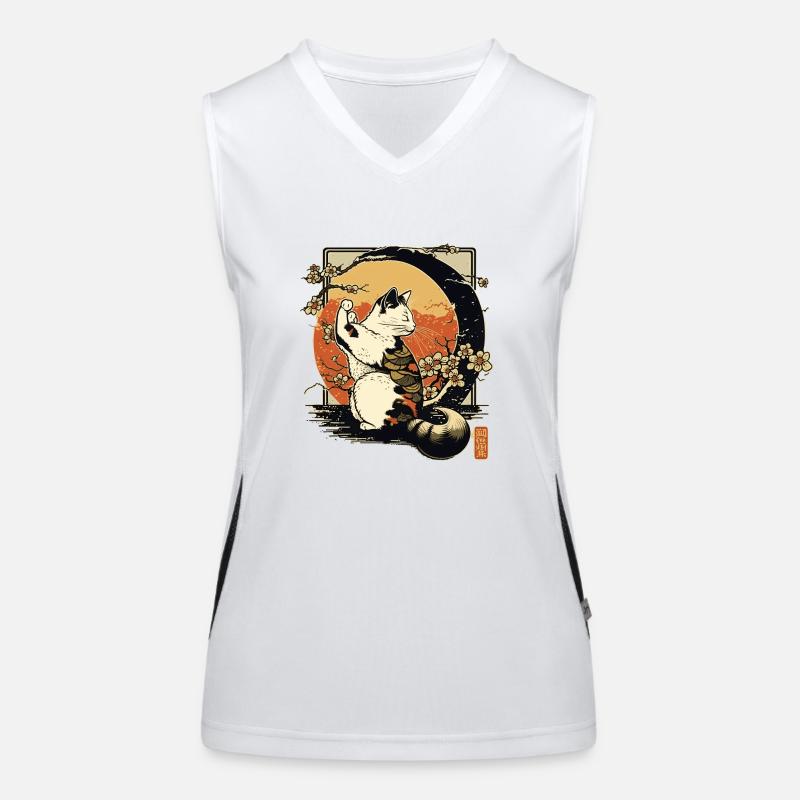 neko neko 1 Débardeur respirant contrasté Femme