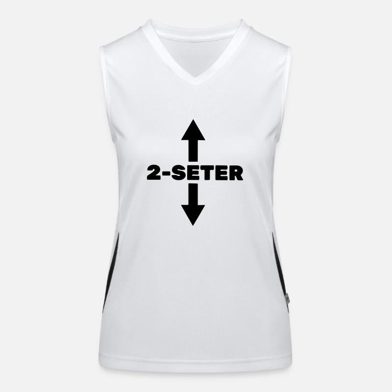 2 seats Women's Functional Contrast Tank Top