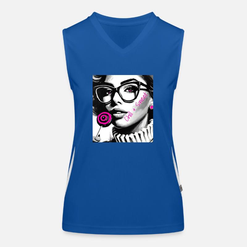 Chill & Sweet Women's Functional Contrast Tank Top