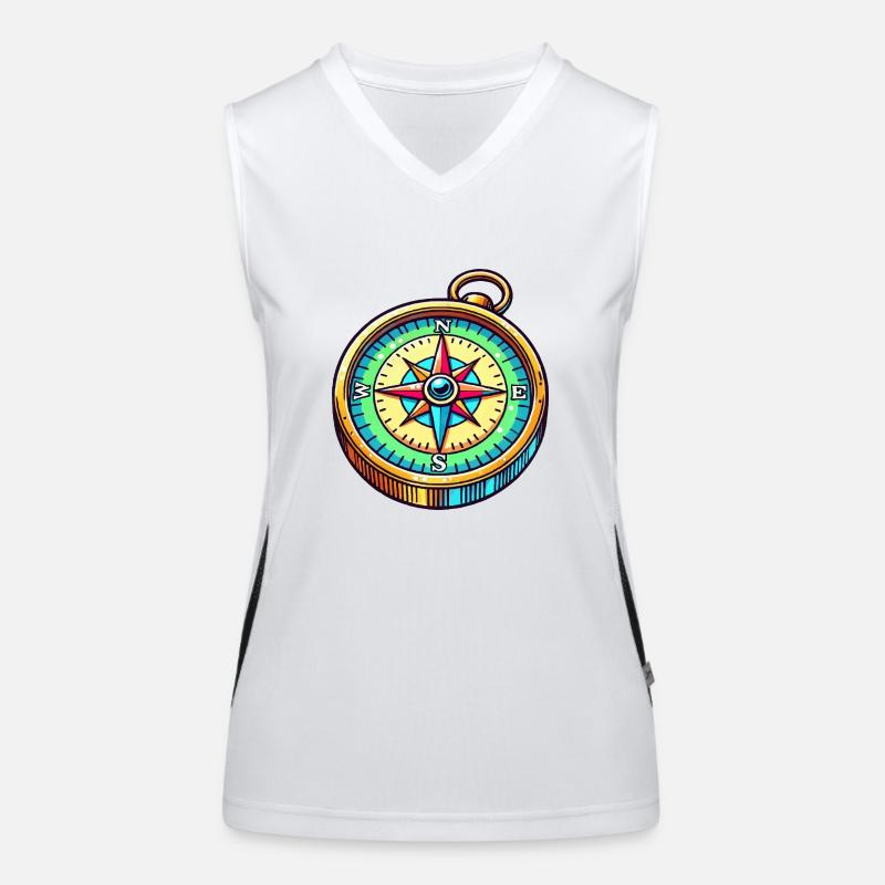 compass Women's Functional Contrast Tank Top