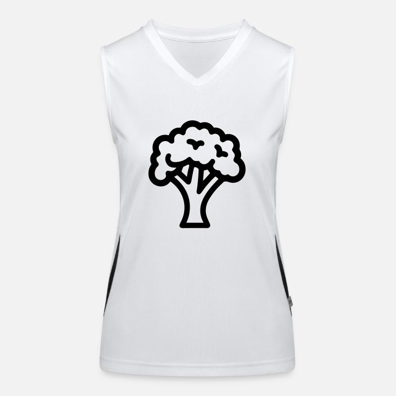 broccoli Women's Functional Contrast Tank Top
