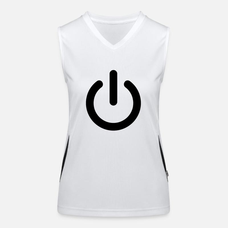 On / Off Funktionelles Kontrast-Tank Top für Frauen