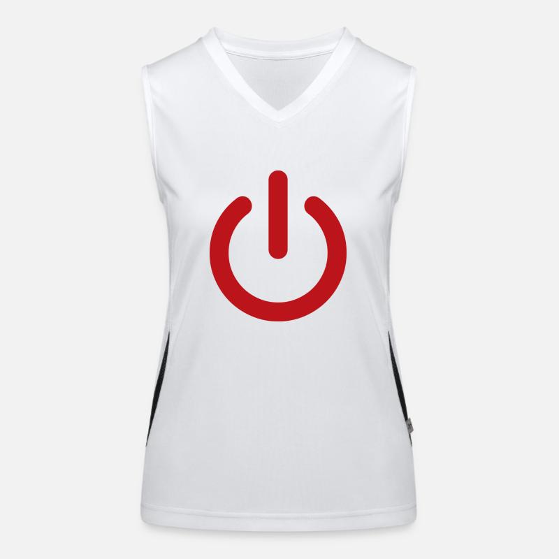 On / Off Funktionelles Kontrast-Tank Top für Frauen