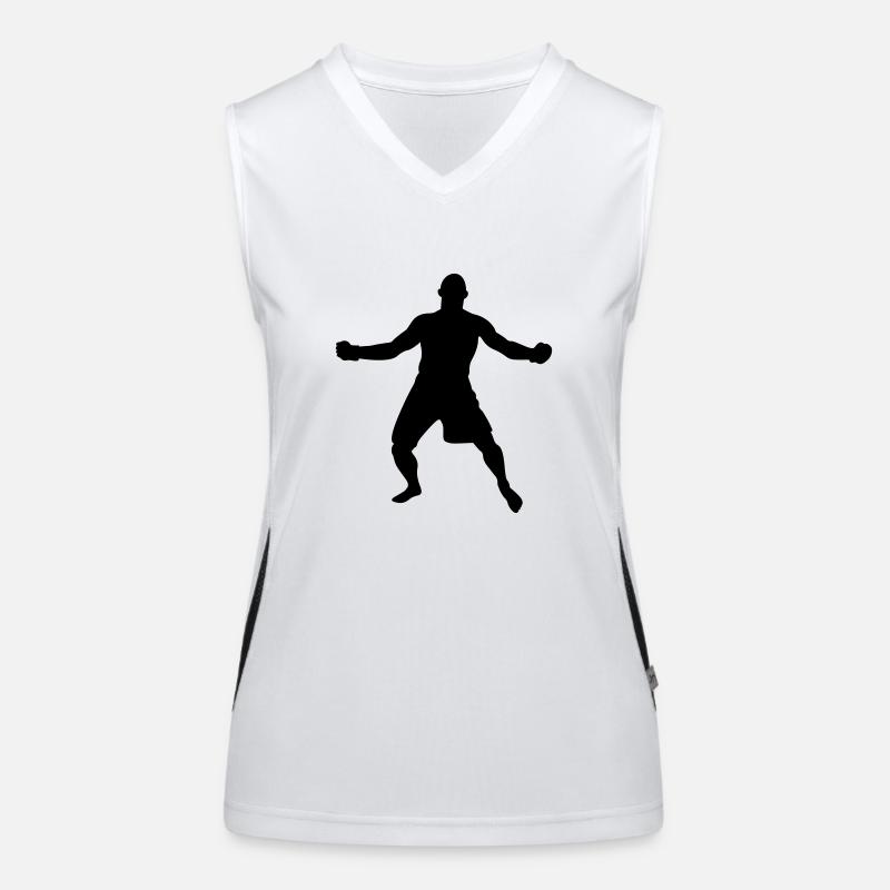 MMA # 7 Funktionelles Kontrast-Tank Top für Frauen