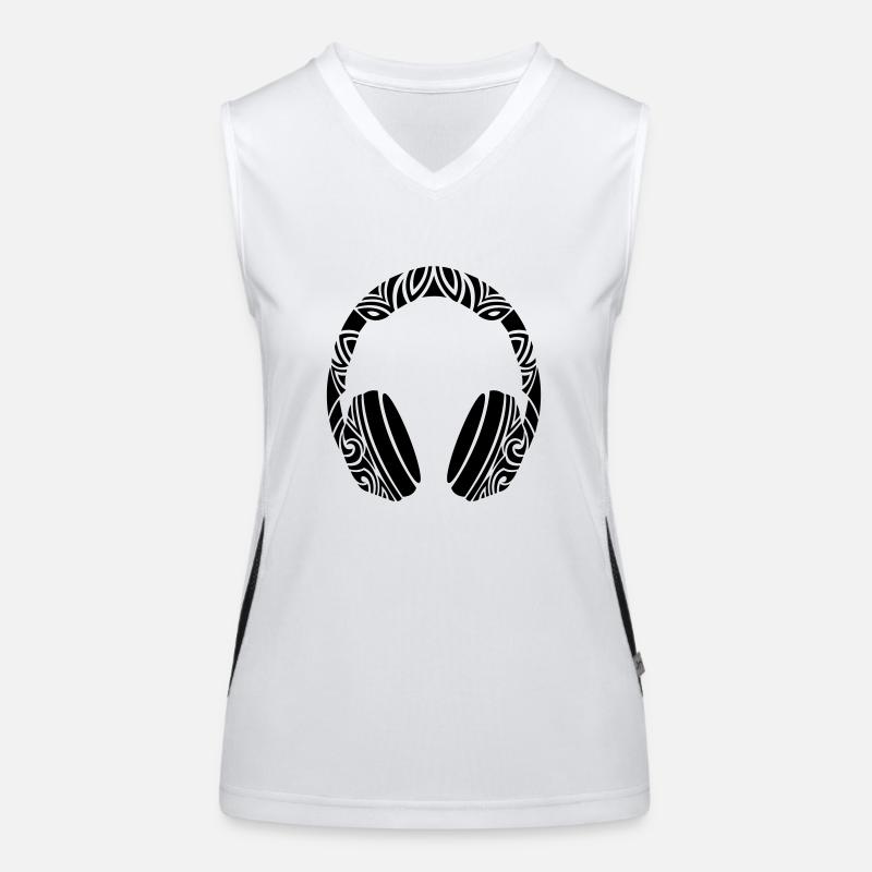 casque Débardeur respirant contrasté Femme