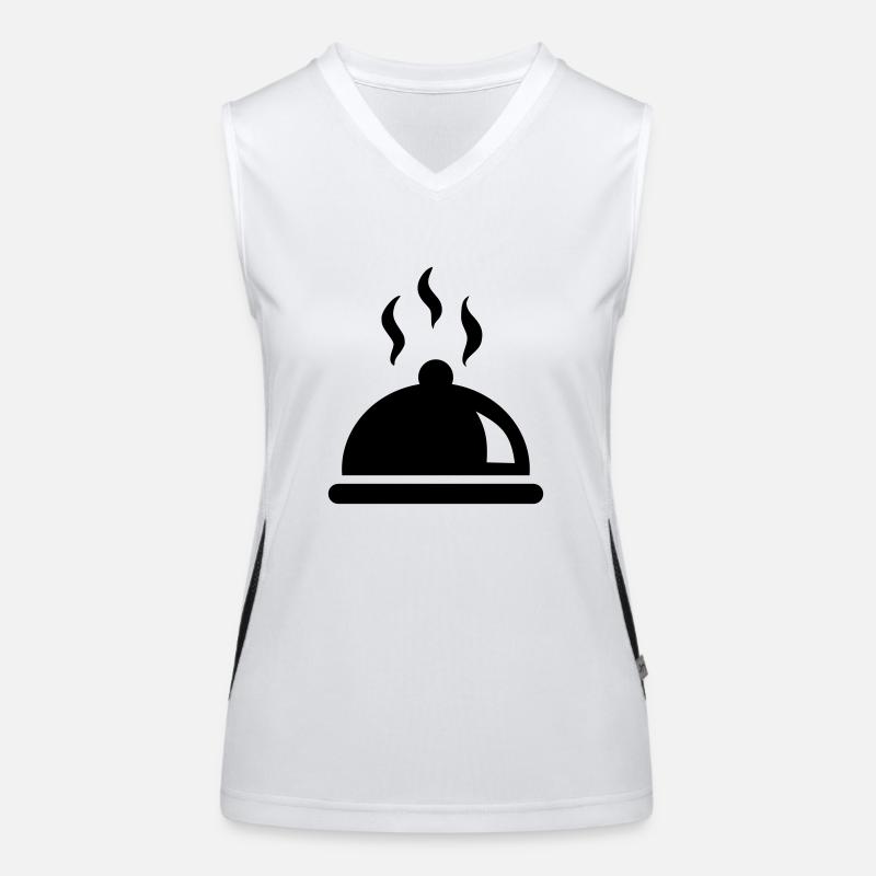 Essen Funktionelles Kontrast-Tank Top für Frauen