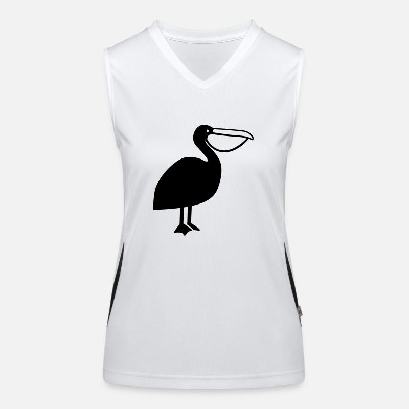 Pelican Débardeur respirant contrasté Femme