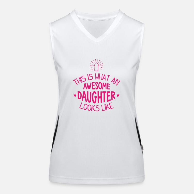 Awesome Daughter Women's Functional Contrast Tank Top
