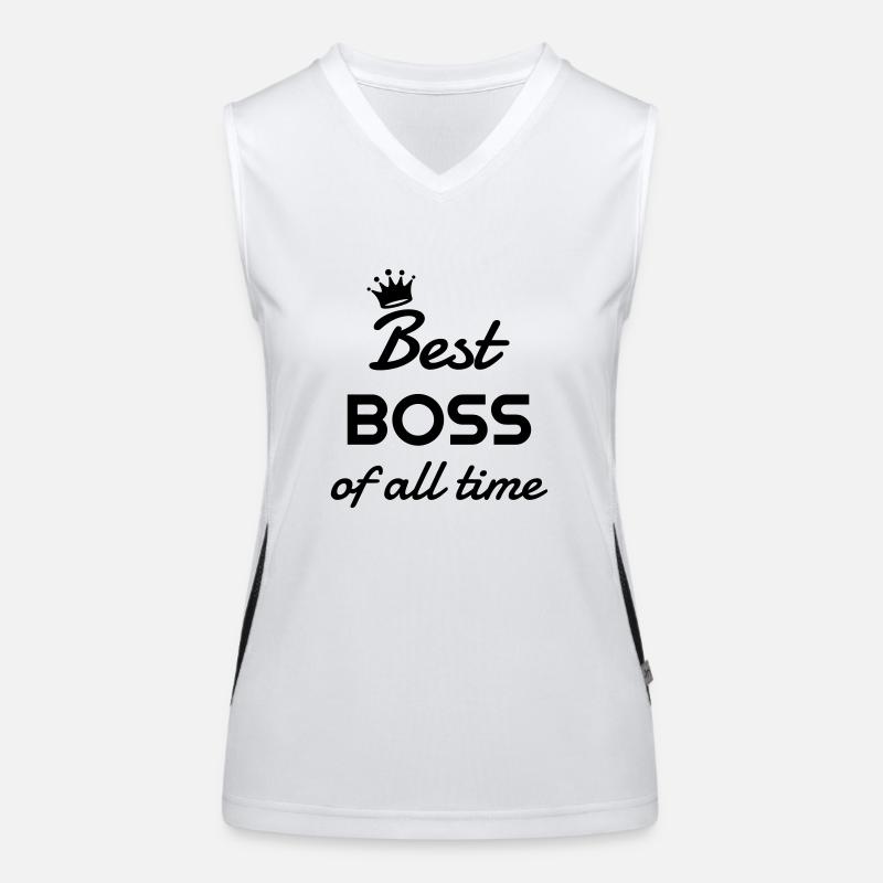 Manager / Chef / Arbeit / Job Funktionelles Kontrast-Tank Top für Frauen