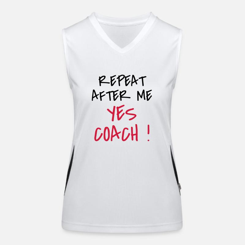 Coach / Coaching / Trainer / Sport Funktionelles Kontrast-Tank Top für Frauen