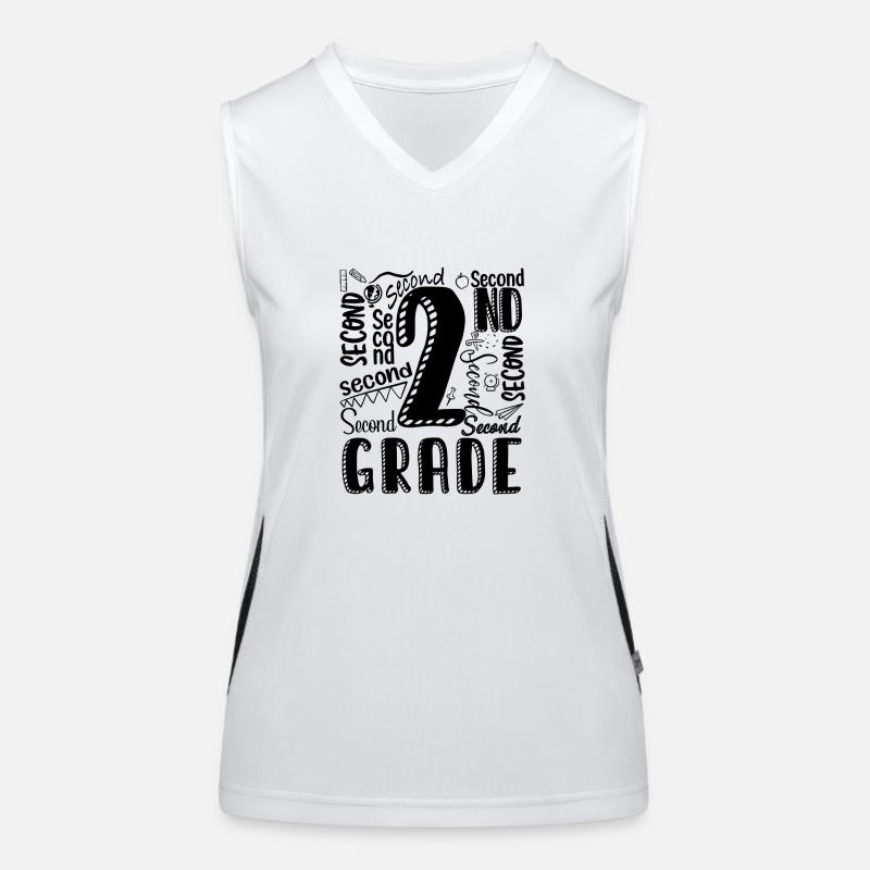 Second Grade Women's Functional Contrast Tank Top