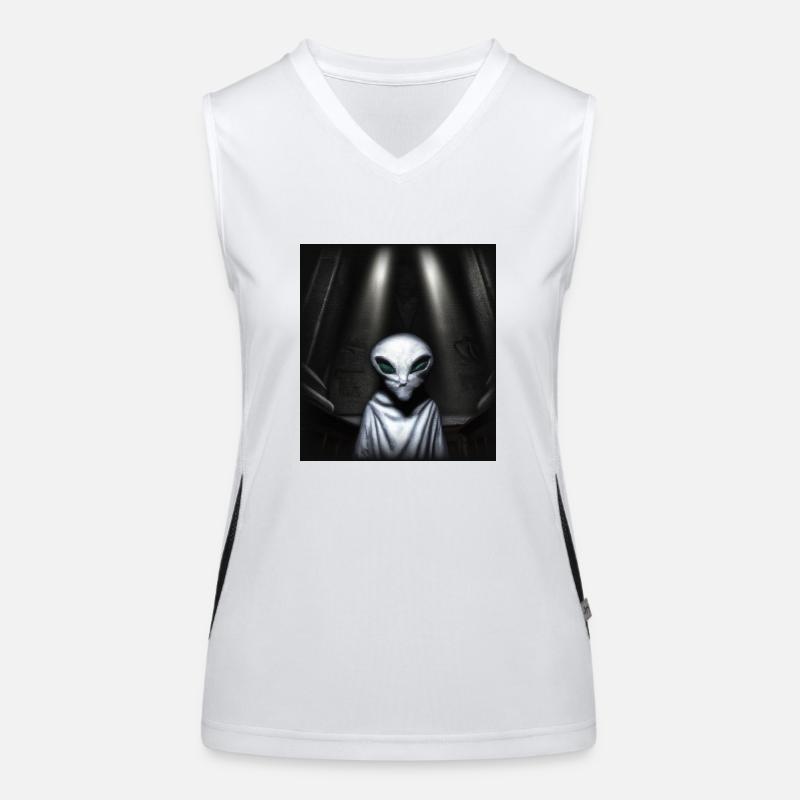 alien priest Women's Functional Contrast Tank Top