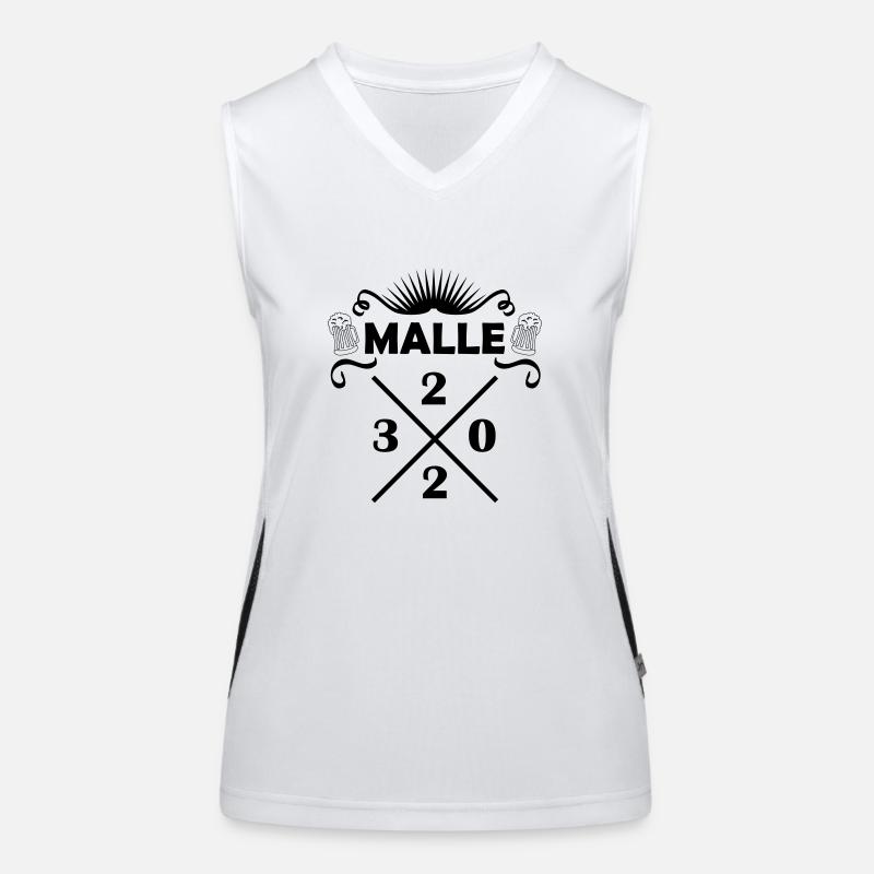 Malle 2023 Funktionelles Kontrast-Tank Top für Frauen