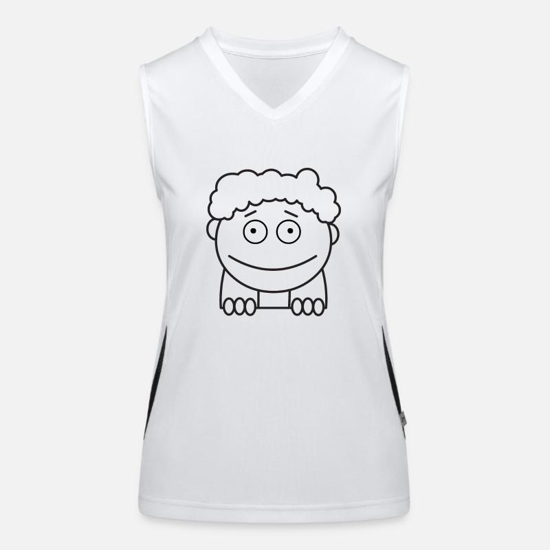 Kind Funktionelles Kontrast-Tank Top für Frauen