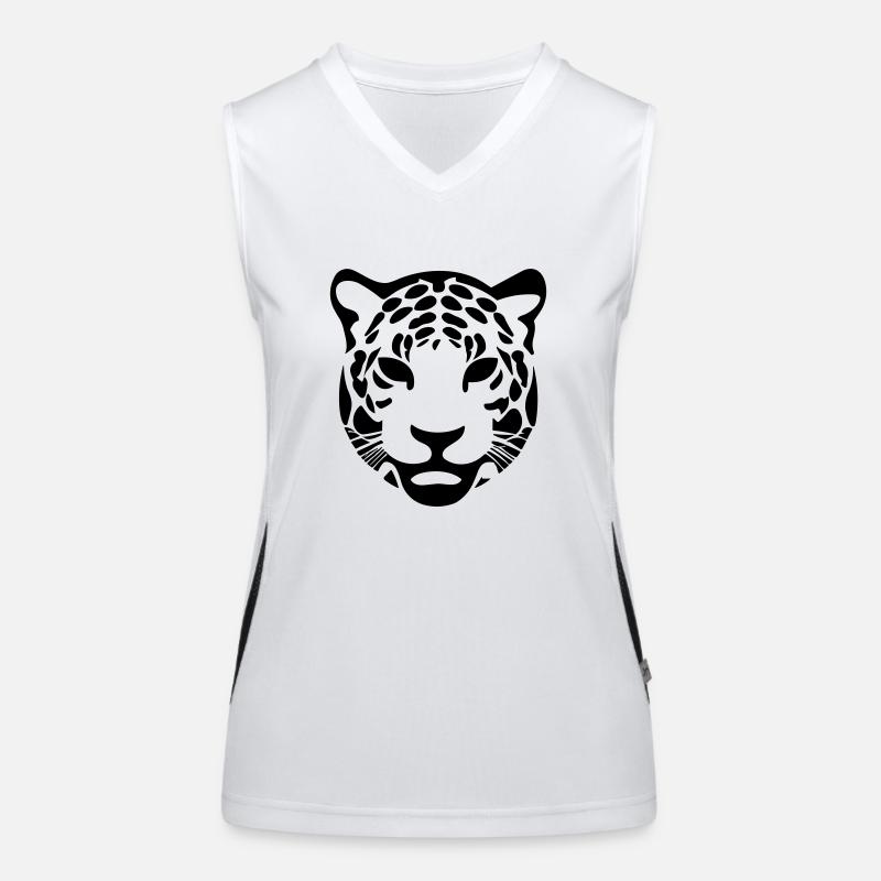 Leopard Women's Functional Contrast Tank Top