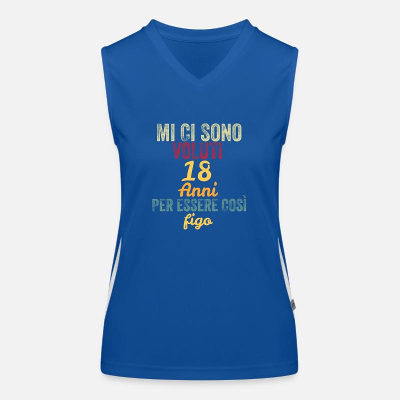 It Took Me 18 Years to Be So Cool Women's Functional Contrast Tank Top