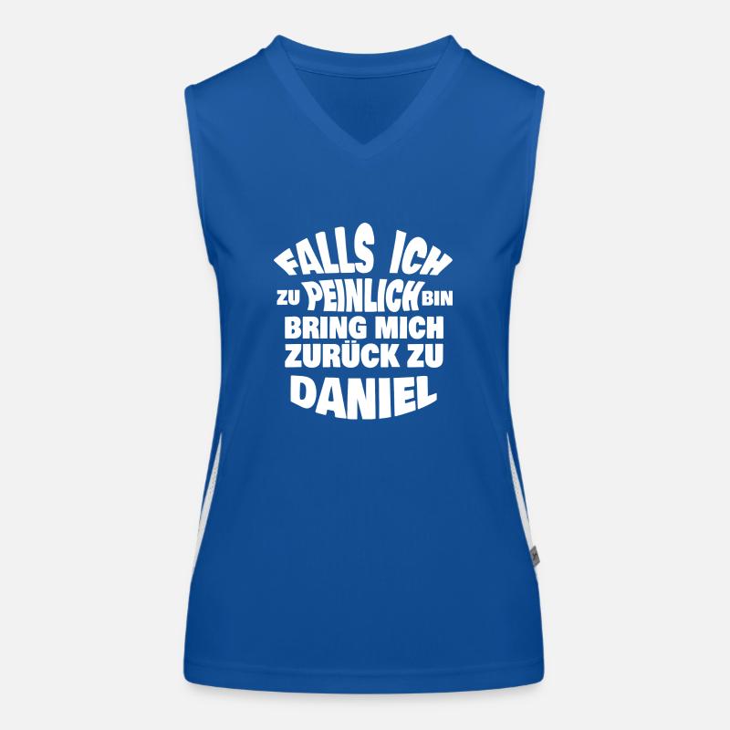 Bachelor party Daniel Women's Functional Contrast Tank Top