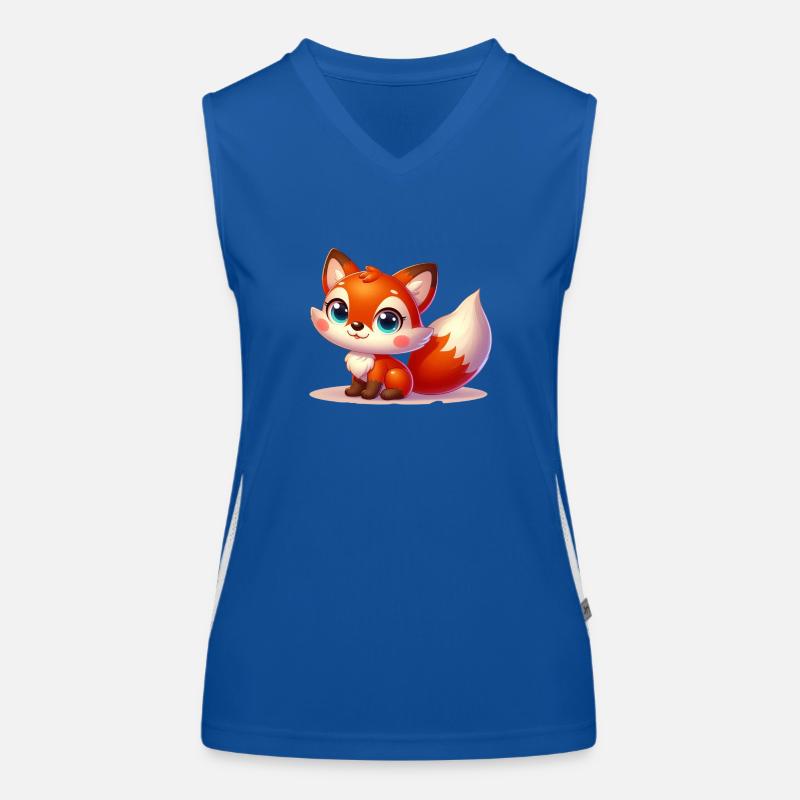 fox 3 Débardeur respirant contrasté Femme