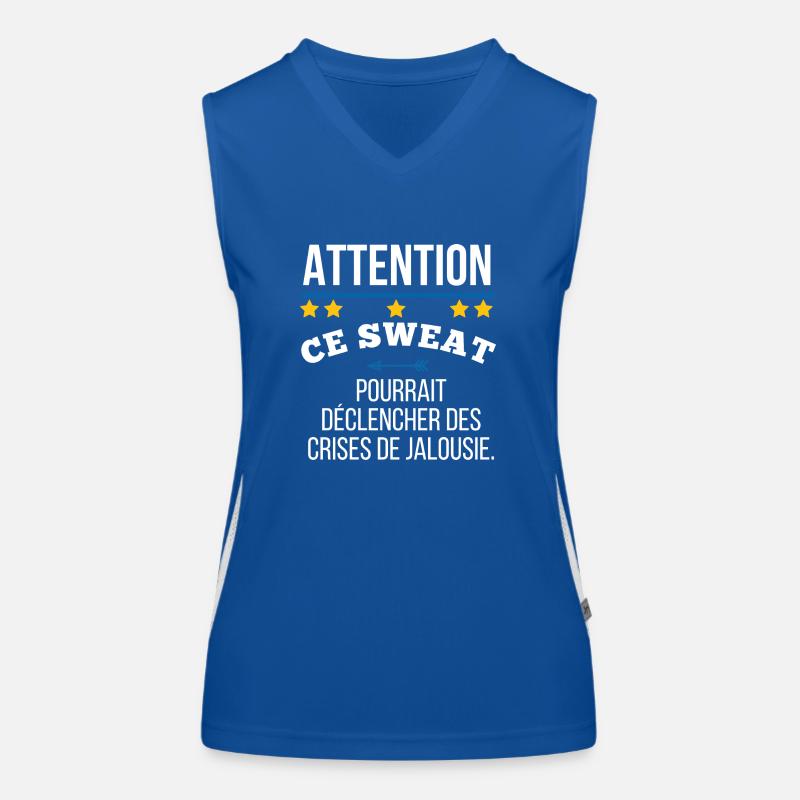 Be careful, this sweatshirt could trigger jealousy. Women's Functional Contrast Tank Top