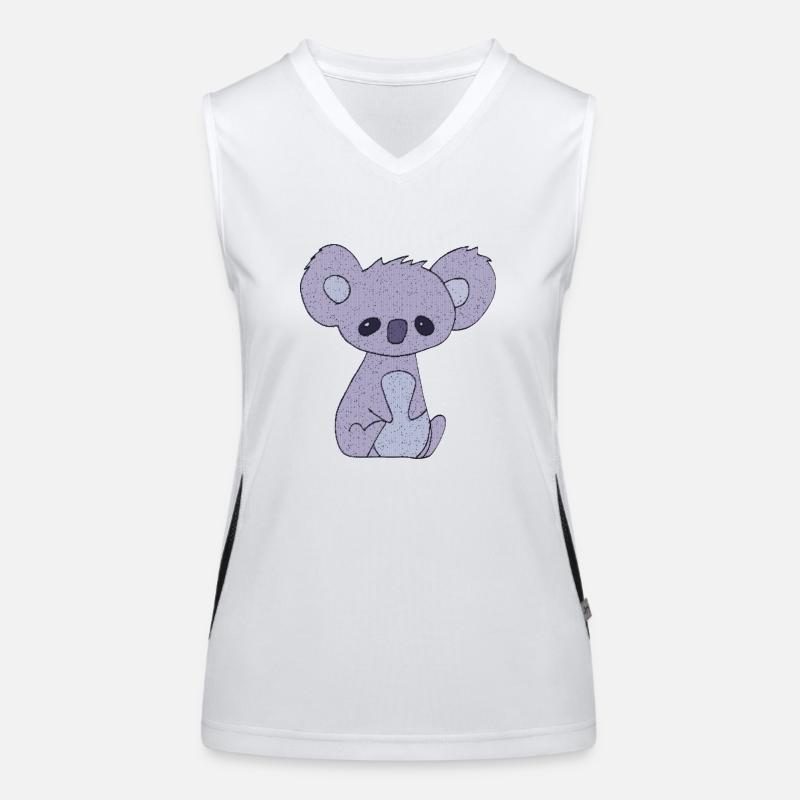 Koala Violet Débardeur respirant contrasté Femme