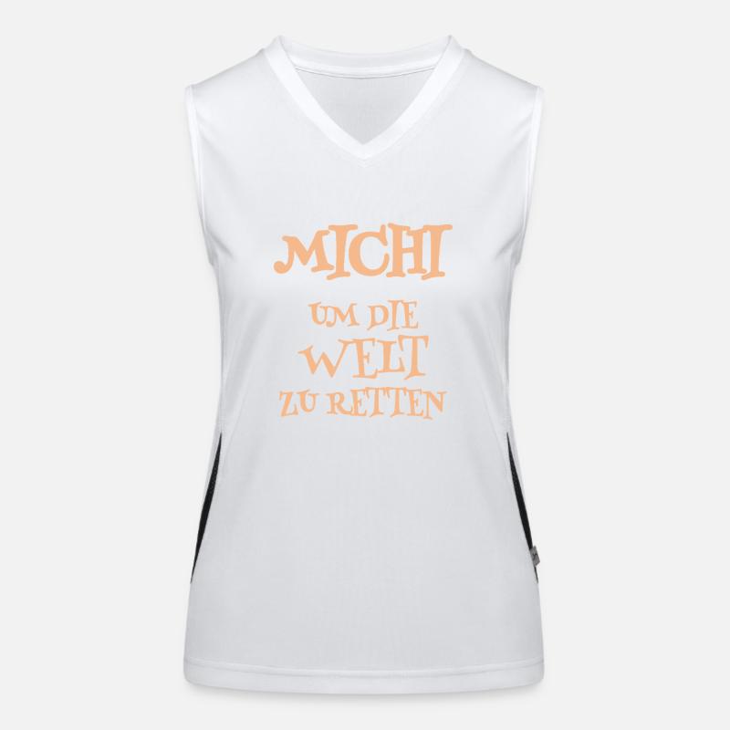 Cadeau pour Michi Débardeur respirant contrasté Femme