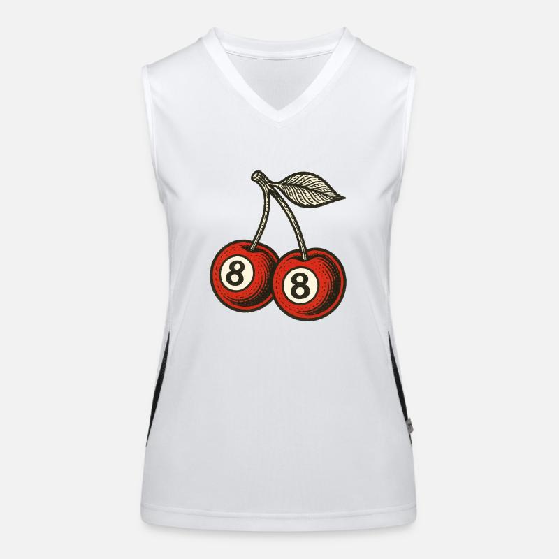 8 Bällebad Funktionelles Kontrast-Tank Top für Frauen