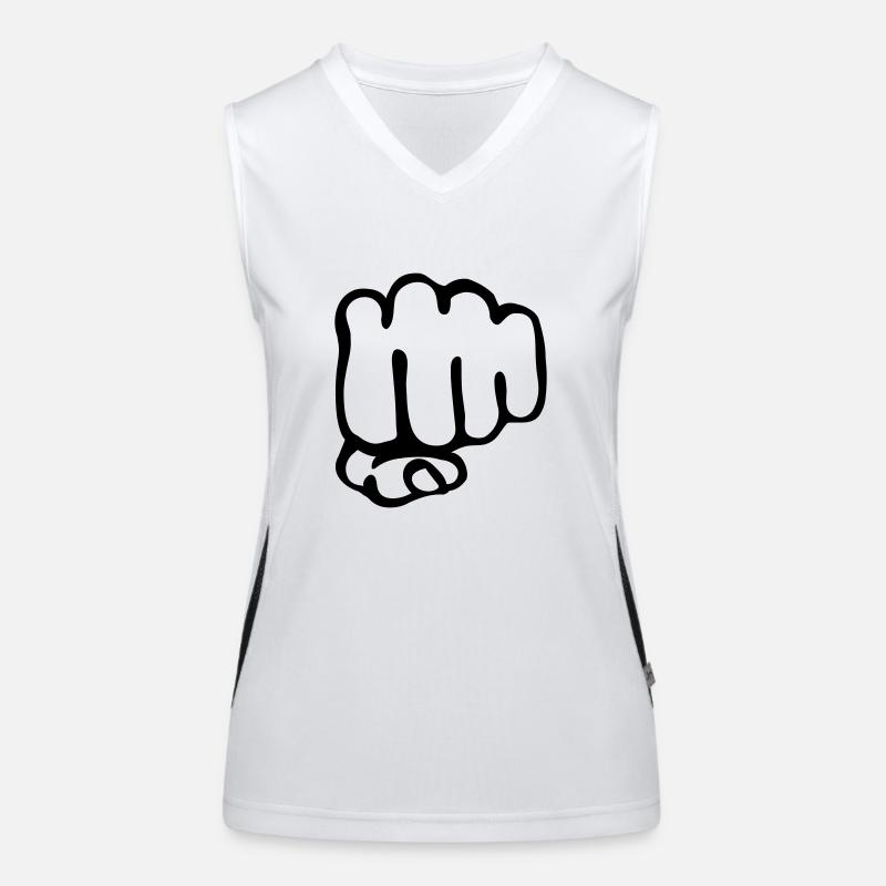 Faust Funktionelles Kontrast-Tank Top für Frauen